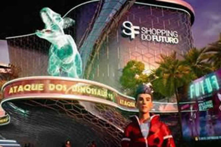 Realidade Virtual leva visitantes ao Shopping do Futuro no Parque D. Pedro﻿