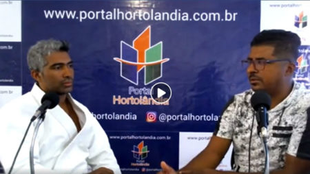 Prof. Ari Silva recebeu o Sensei Iranildo Cavalcanti, faixa preta em Karatê