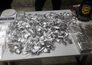 Equipe Tática da GM  Hortolândia prende dois homens com 7 kg de drogas no Santa Fé