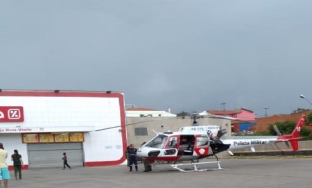 Crianças de quatro anos é socorrida pelo Águia após sofrer acidente no Nova América