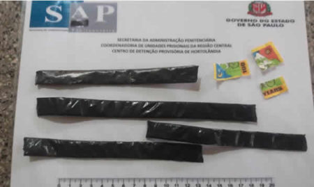 Agentes impedem a entrada de LSD e relatórios do crime no CDP de Hortolândia