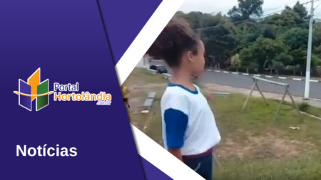 Menina pede brinquedos para praça de Hortolândia