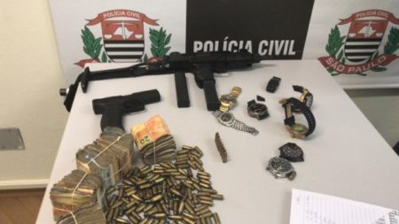 Polícia Civil apreende crack, haxixe e armas de uso restrito no Jardim Novo Ângulo