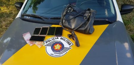 Assaltante de ônibus é preso pela Polícia Rodoviária durante roubo na SP 101 em Hortolândia