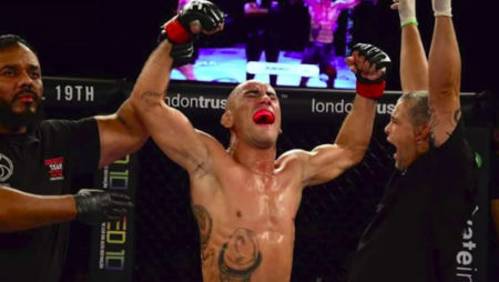 Atleta de MMA da cidade de Hortolândia vence luta em evento americano