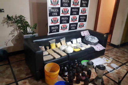 DIG de Piracicaba “estoura” refinaria de drogas