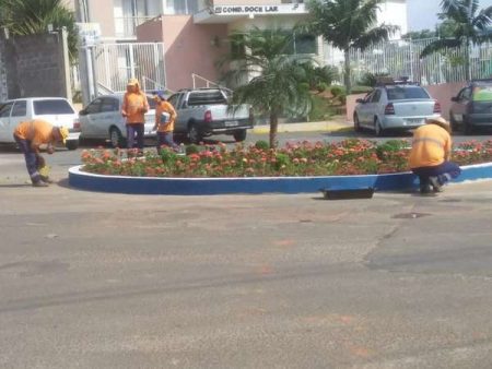 Prefeitura conclui construção de rotatória no Jd. Nova Hortolândia