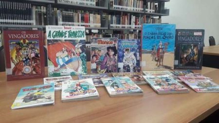 Biblioteca Municipal tem acervo com mais de 300 títulos de HQs