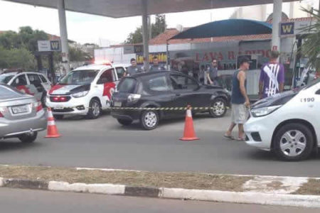 Casal é assassinado em posto de combustível