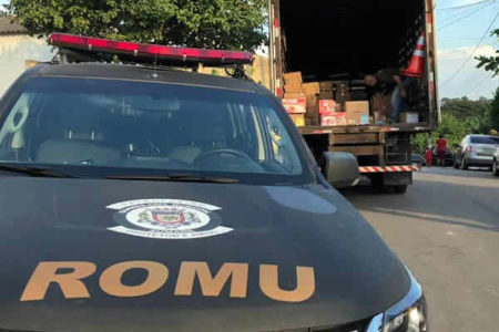 Romu Sumaré recupera carga avaliada R$ 34.631,31