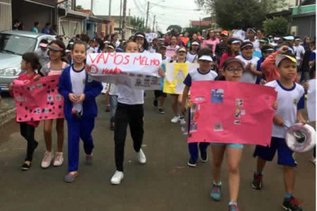 Estudantes da cidade se engajam no combate à Dengue
