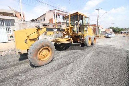 Obras transformam rua Pará em viário de integração no Jd. Nova Hortolândia