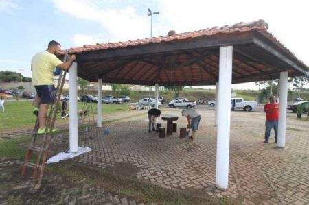 PIC Cidadania recupera praças no Pq. Orestes Ongaro e Jd. Boa Esperança