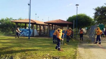 Parque Remanso das Águas recebe mutirão de limpeza
