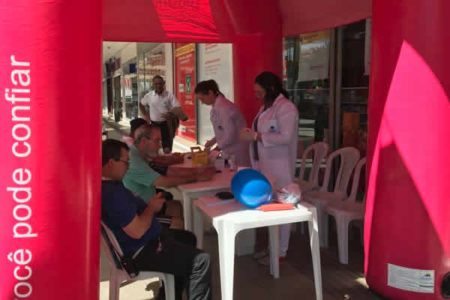 Shopping realiza ações de conscientização à vida saudável em comemoração ao dia internacional da saúde