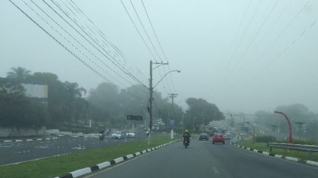 Previsão é de semana começar com nevoeiro na região