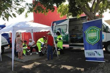 “Seleção na estrada – Projeto Abrace a vida motorista” no município de Monte Mor.