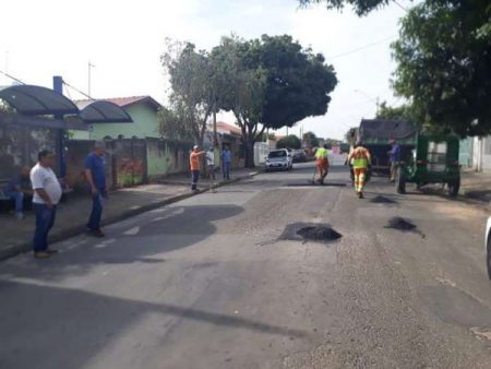 Operação Tapa-Buraco será realizada em toda a cidade