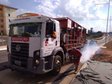 Sinalização de trânsito é mais um passo para inaugurar a Ponte Estaiada