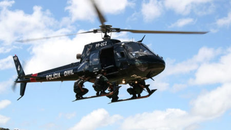 Polícias fazem apreensão recorde de 40 toneladas de drogas em três meses