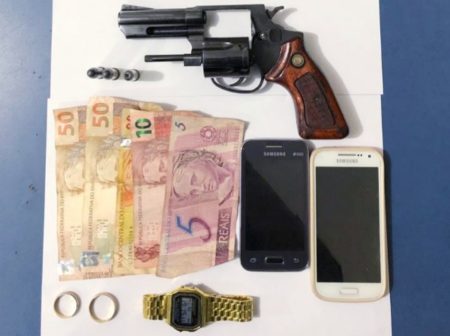 Criminosos que realizaram assalto com tiroteio acabam presos no Jd. Constecca, em Sumaré