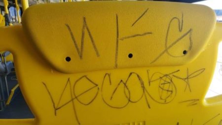 Doze ônibus novos são vandalizados em Hortolândia