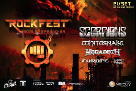 Rockfest vai reunir grandes nomes do Rock Internacional  em SP