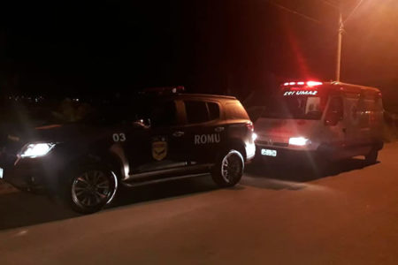 Romu socorre homem embriagado com risco de morte por hipotermia