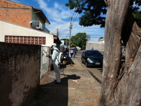 Jd. Nossa Senhora Auxiliadora recebe nebulização contra Aedes aegypti