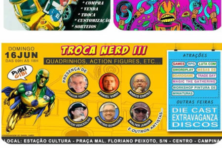 Quadrinhos, vinis e miniaturas agitam Campinas neste domingo