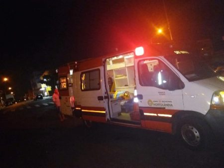 Ciclista fica ferido em acidente na Av. Antônio da Costa Santos, no Jd Nova América