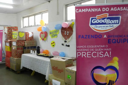 Solidariedade: colaboradores do GoodBom arrecadam mais de 4 toneladas de agasalhos