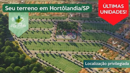 Jardim Vila Verde será o primeiro bairro planejado de Hortolândia