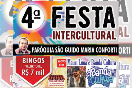 4ª Festa Intercultural acontece 17/18 de agosto