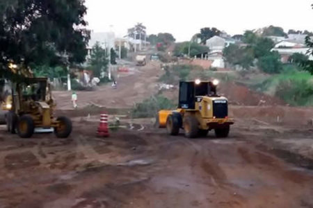 Internauta rebate foto em artigo da Prefeitura sobre obras no Peron