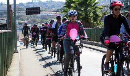Grupo de ciclismo de Hortolândia realiza Pedal Rosa