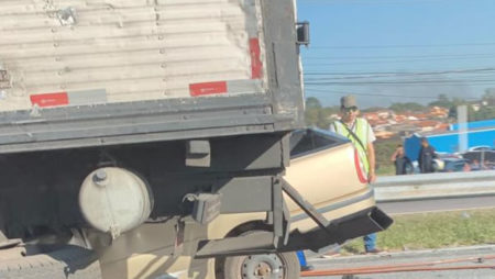 Motorista morre em colisão na Rodovia Rodovia Santos Dumont em Campinas