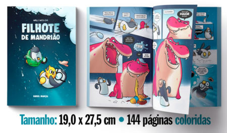 Artista de Hortolândia lança seu primeiro projeto de graphic novel