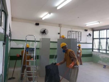Escolas municipais recebem pintura