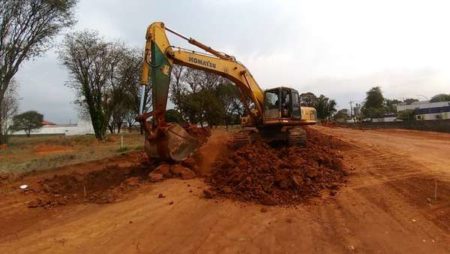 Avança obra de nova rua que ligará Jd. Santa Clara ao Novo Ângulo