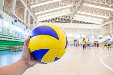 Seleção de atletas para o time de vôlei feminino neste domingo