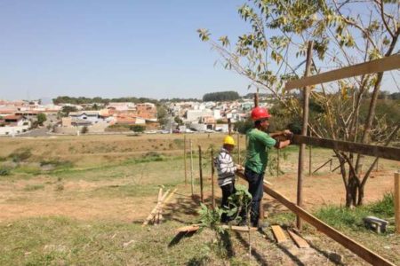 Começam preparativos para obra que vai integrar bairros da região do Jd. Santa Fé