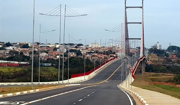 Interdição na Ponte Estaiada