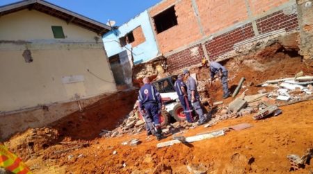 Homem é vítima de soterramento no Jardim Santa Emília
