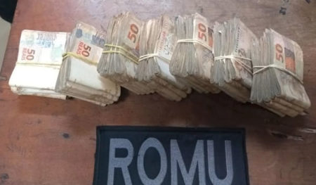 Operação policial em Monte Mor apreende 35 mil reais
