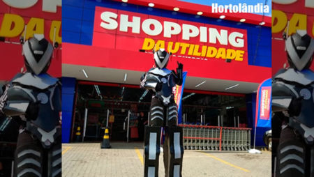Robô Megatron estará no Shopping da Utilidade de Hortolândia