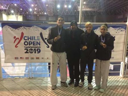 Taekwondô de Hortolândia conquista medalhas em torneio no Chile