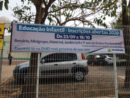 Prefeitura abre inscrição para ingresso de novos alunos em creches municipais