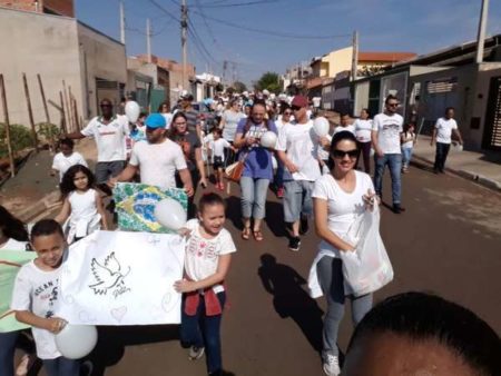Caminhadas pela Paz marcam 7 de setembro em Hortolândia