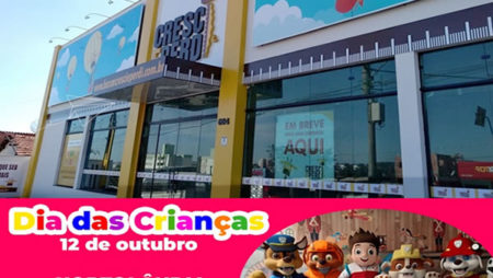 Loja Cresci e Perdi promove dia das crianças neste sábado(12)